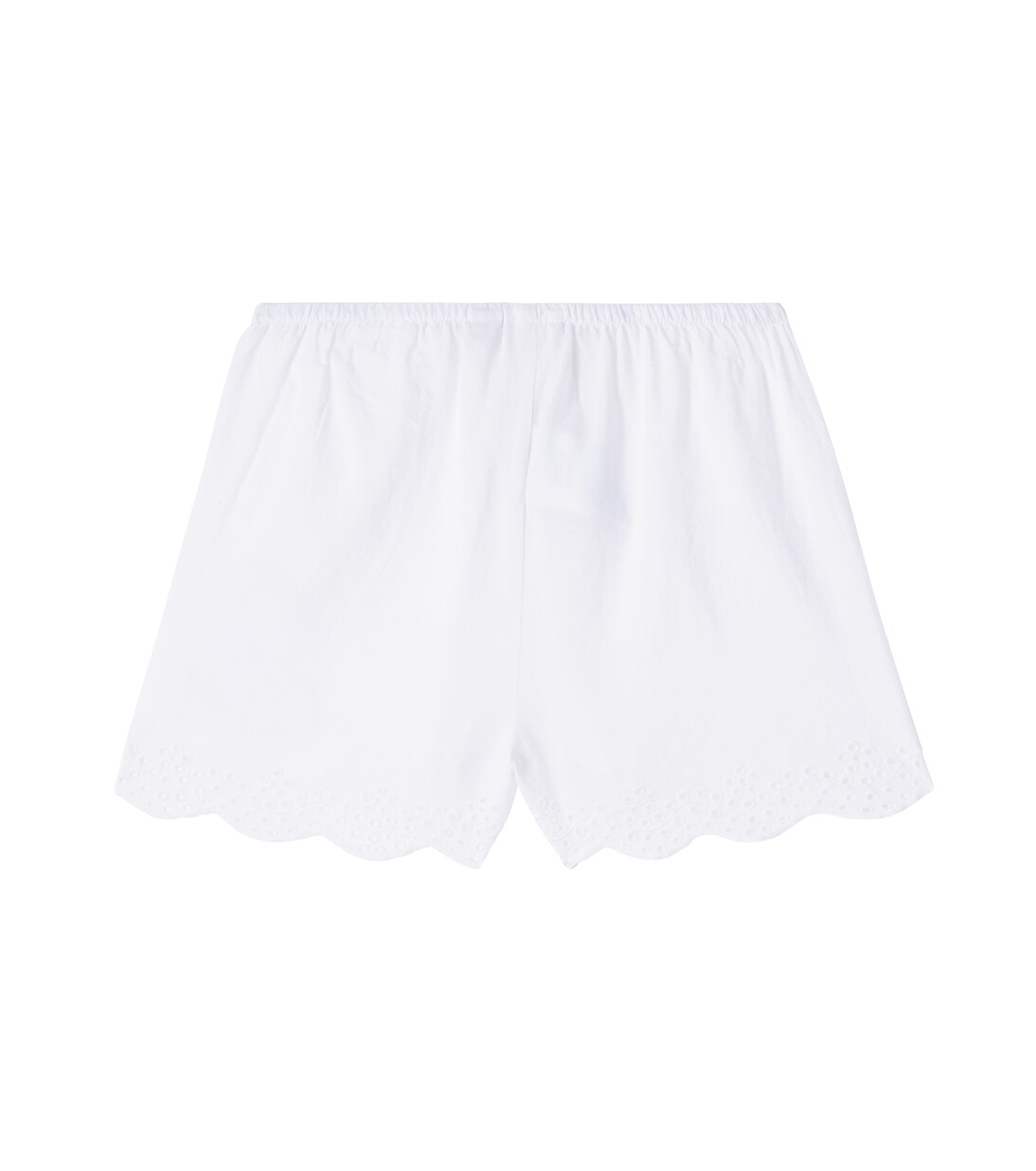 Floral ruffled cotton shorts | Konges Sløjd