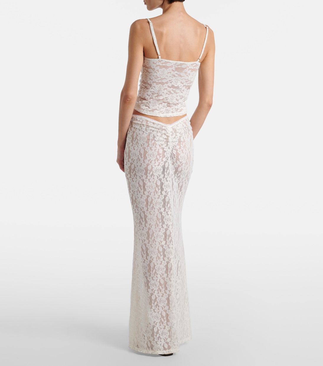 Jupe longue Daisy en dentelle | Bananhot