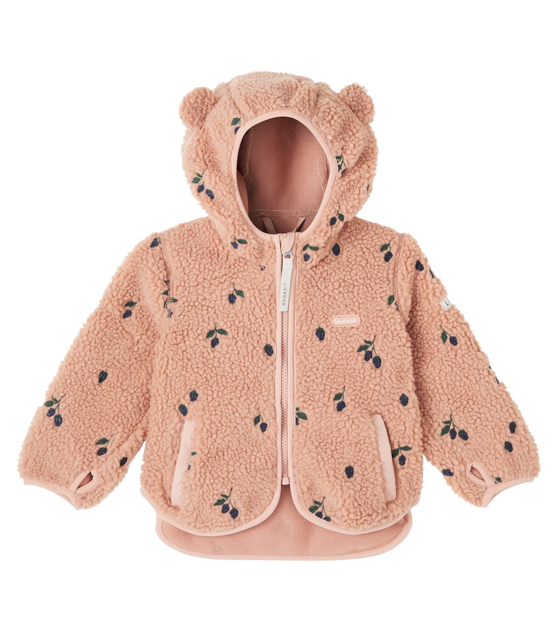 Baby Mara embroidered pile jacket | Liewood