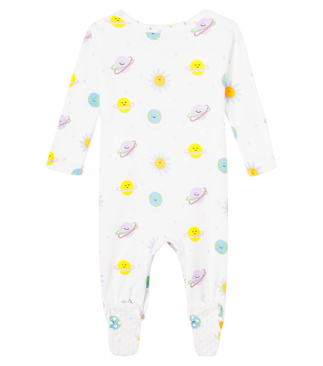 Baby cotton romper, hat, bodysuit, and blanket set | Stella McCartney Kids