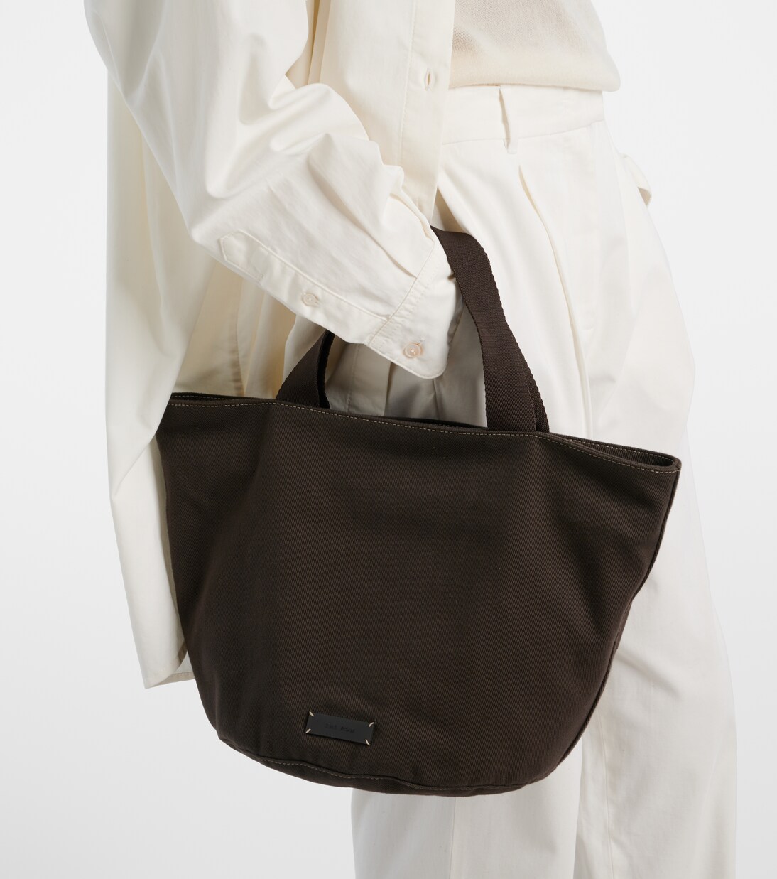 Sisal Medium canvas tote bag | The Row