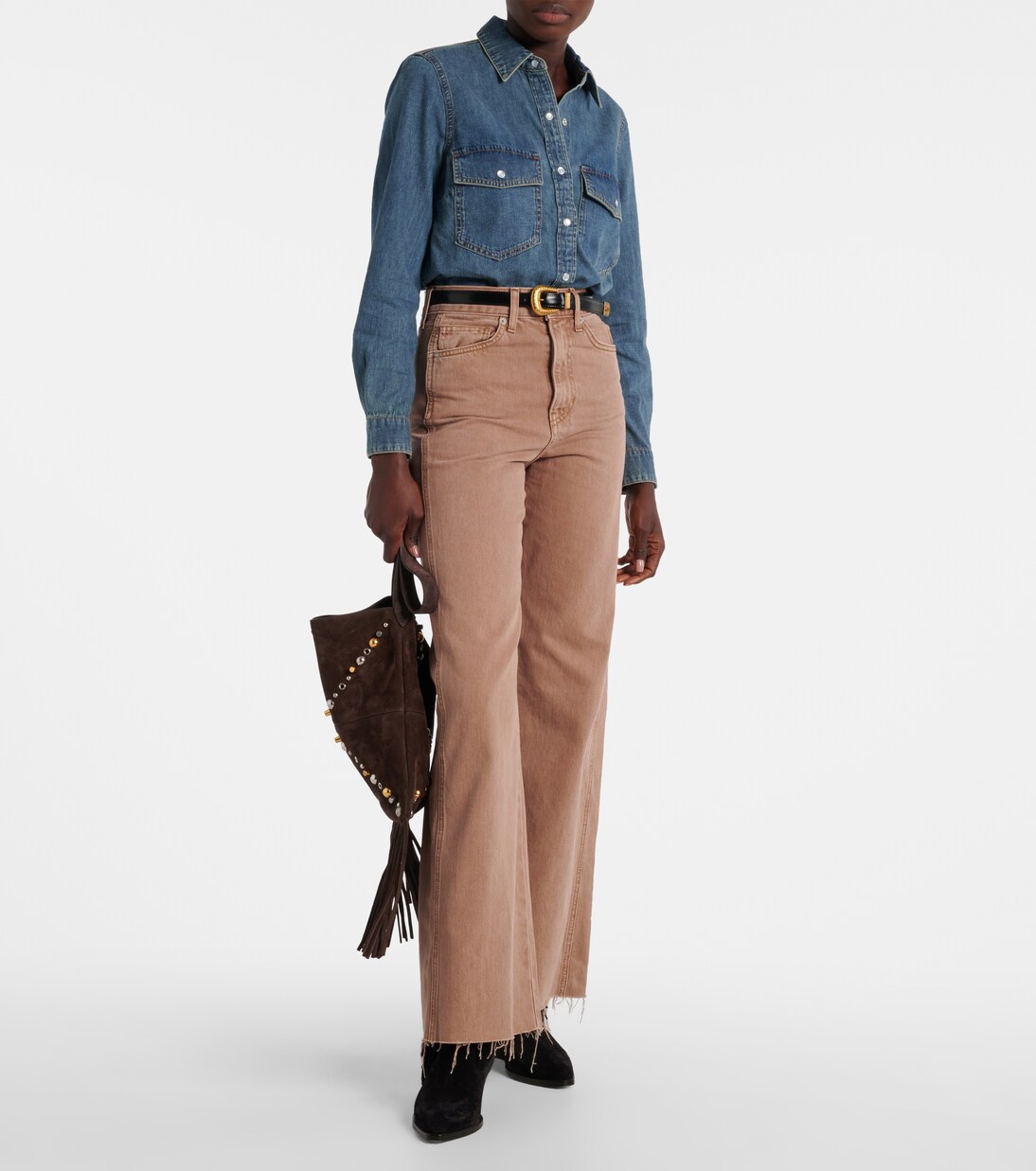 Noah denim shirt | Veronica Beard