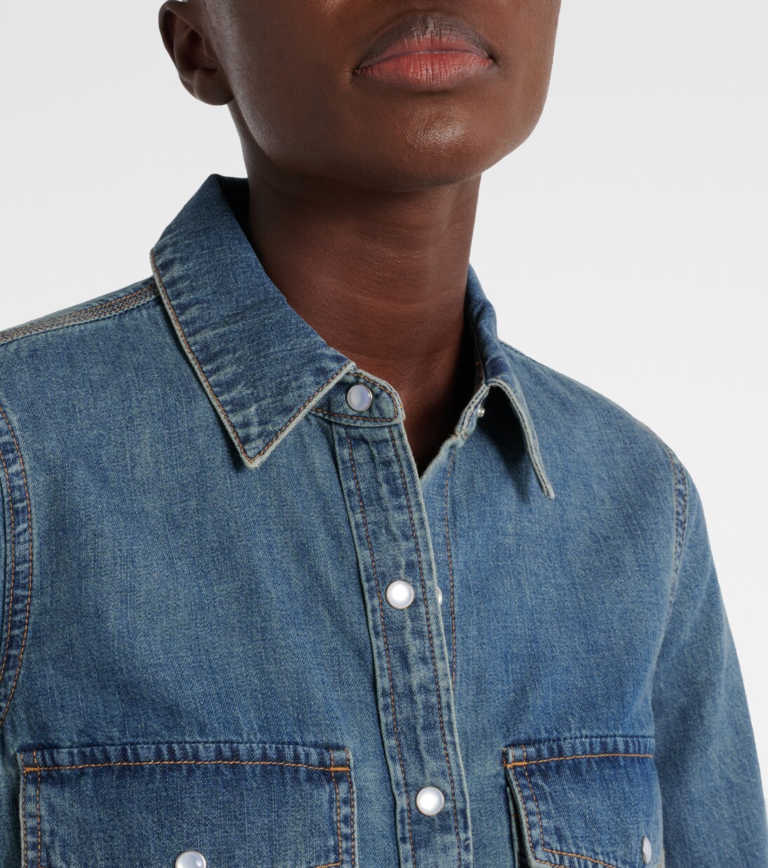 Noah denim shirt | Veronica Beard