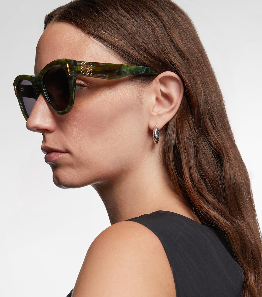 Gafas de sol cat-eye con anagrama | Loewe