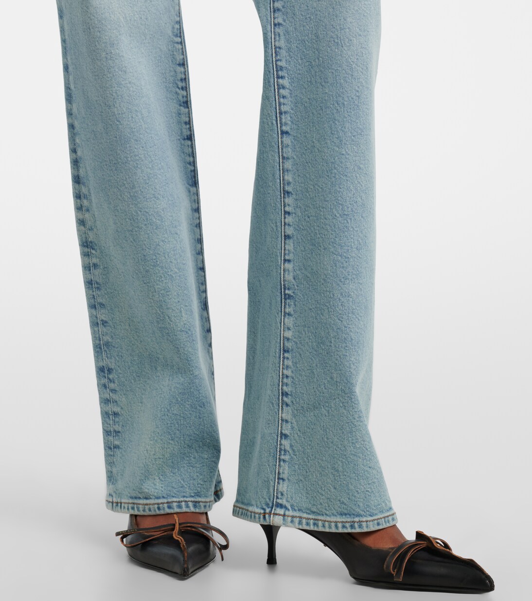 Arrow high-rise bootcut jeans | Frame