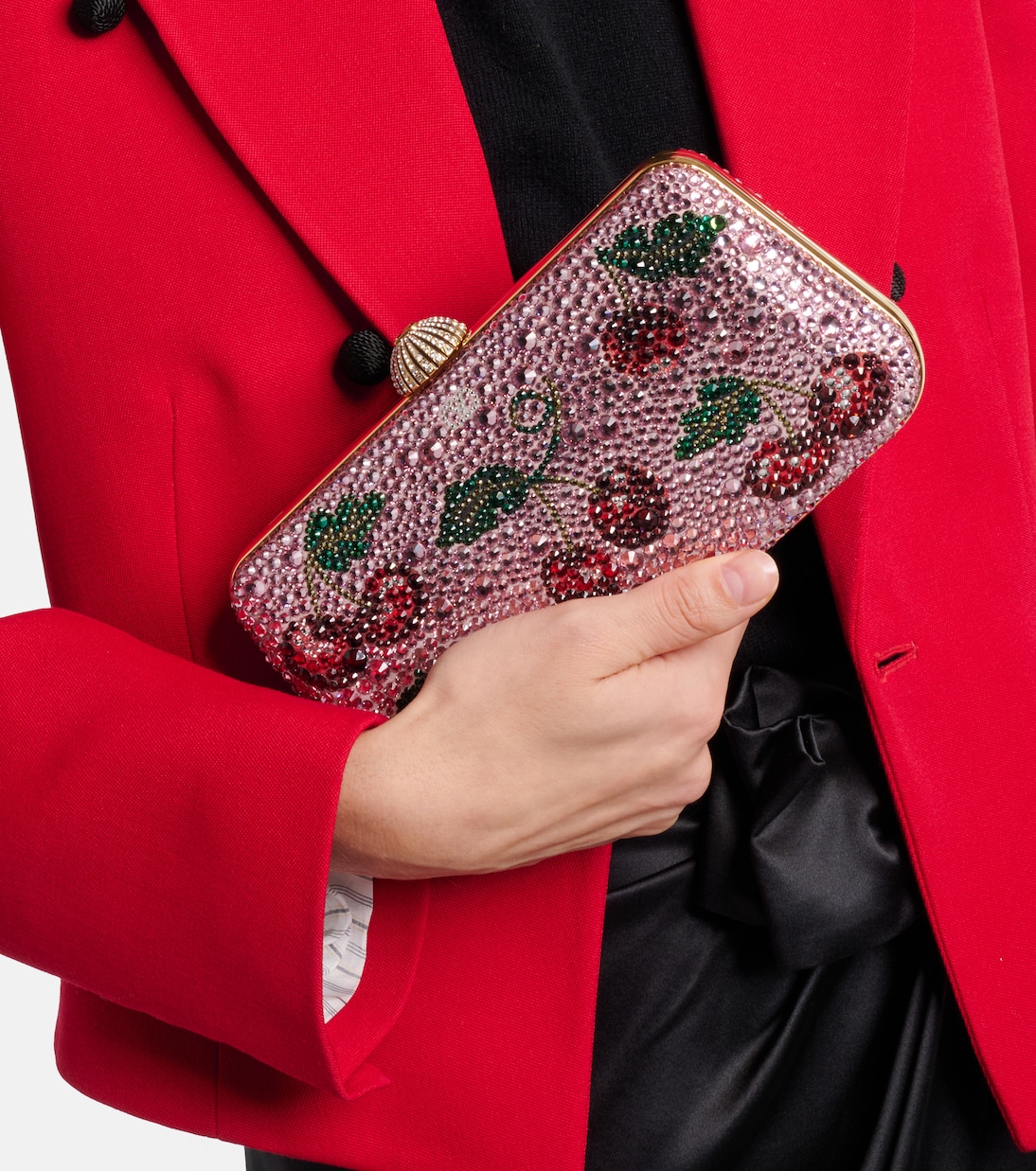 Clutch Carry Secrets Cherryfic | Valentino Garavani
