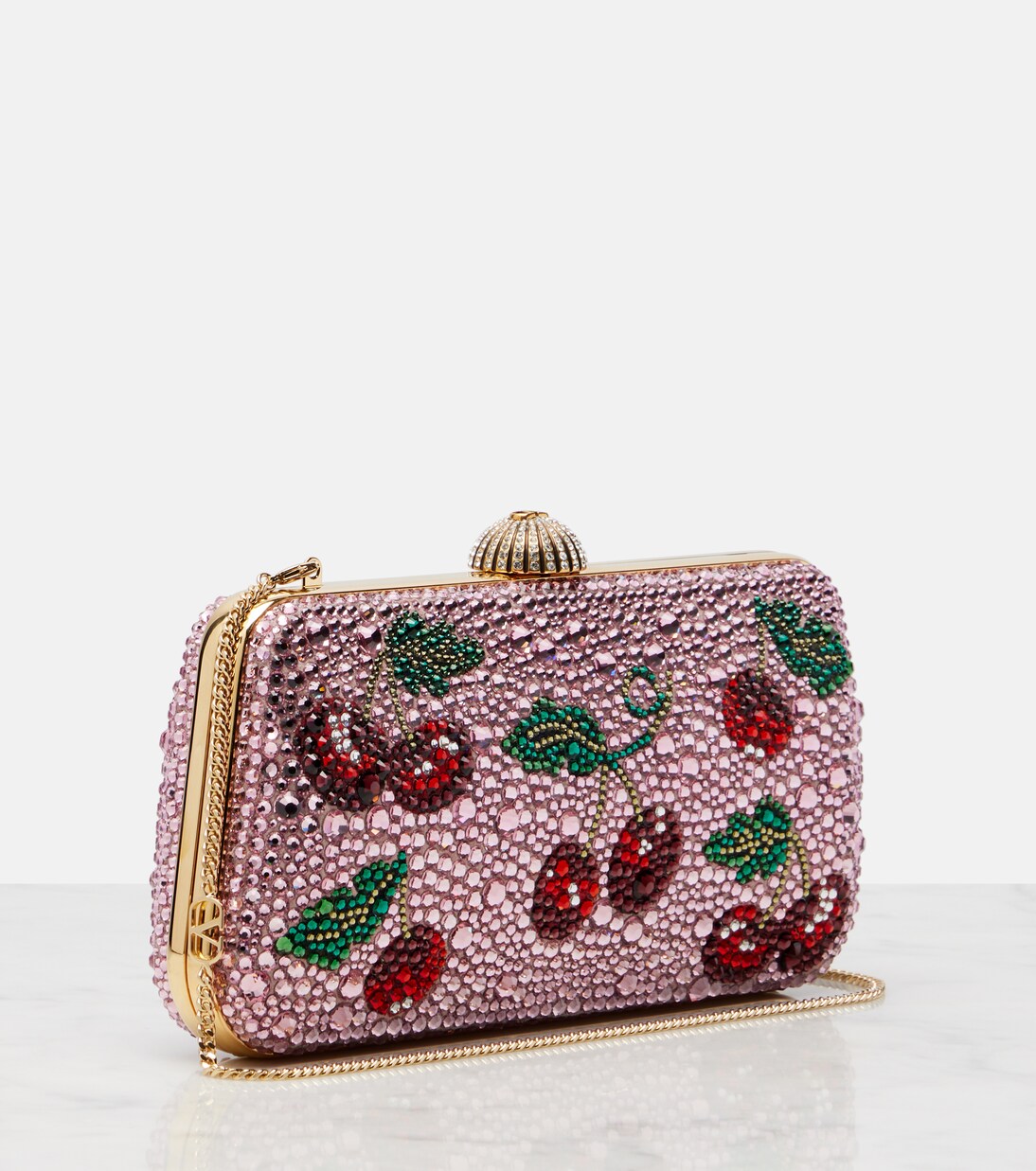 Clutch Carry Secrets Cherryfic | Valentino Garavani