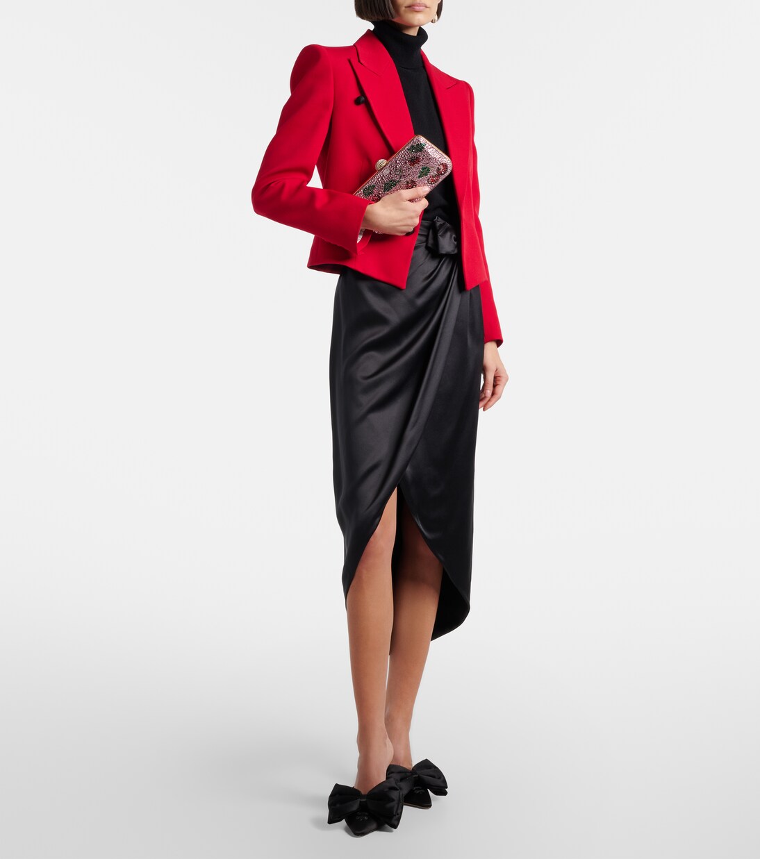 Clutch Carry Secrets Cherryfic | Valentino Garavani