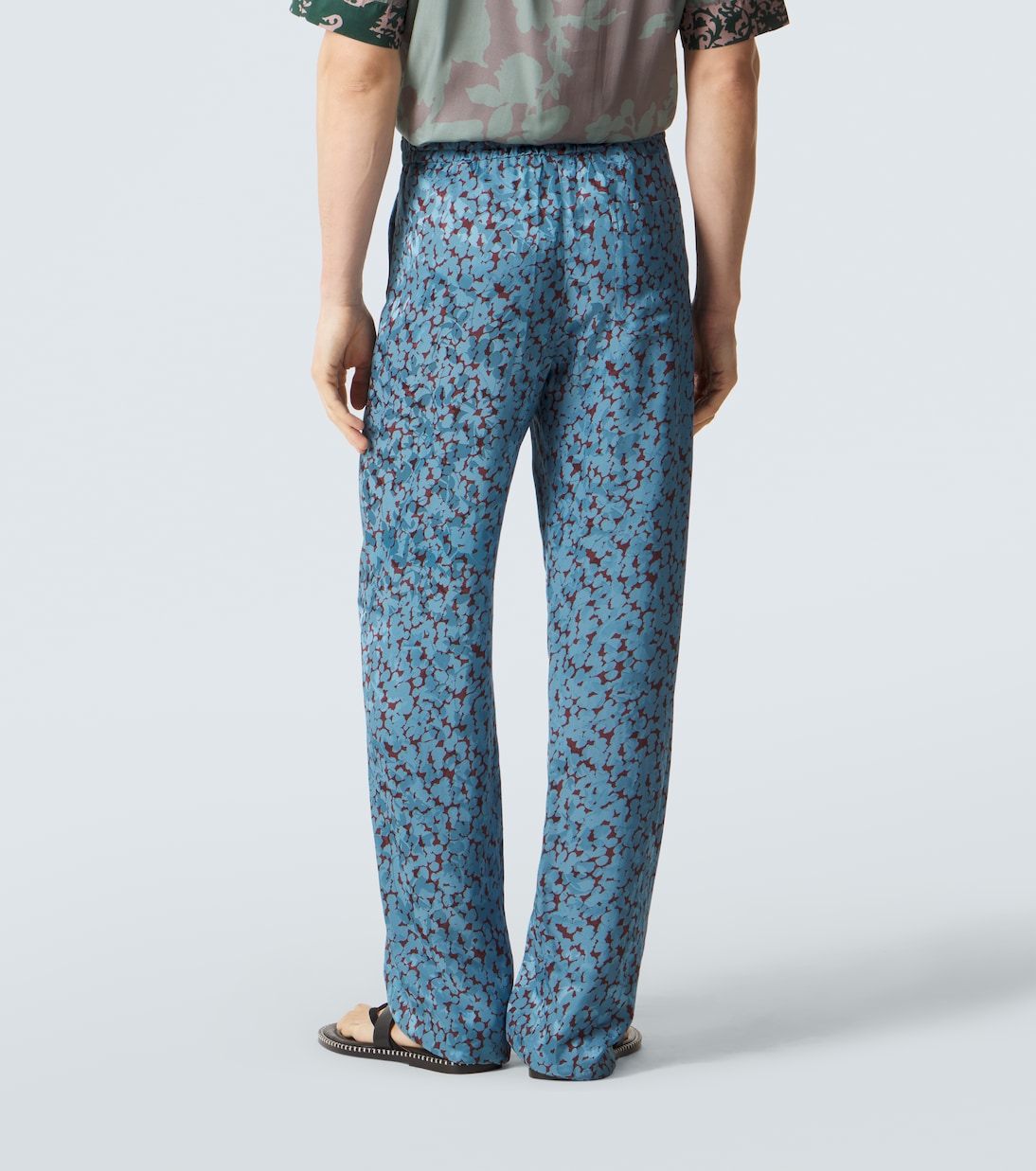 Printed straight pants | Dries Van Noten