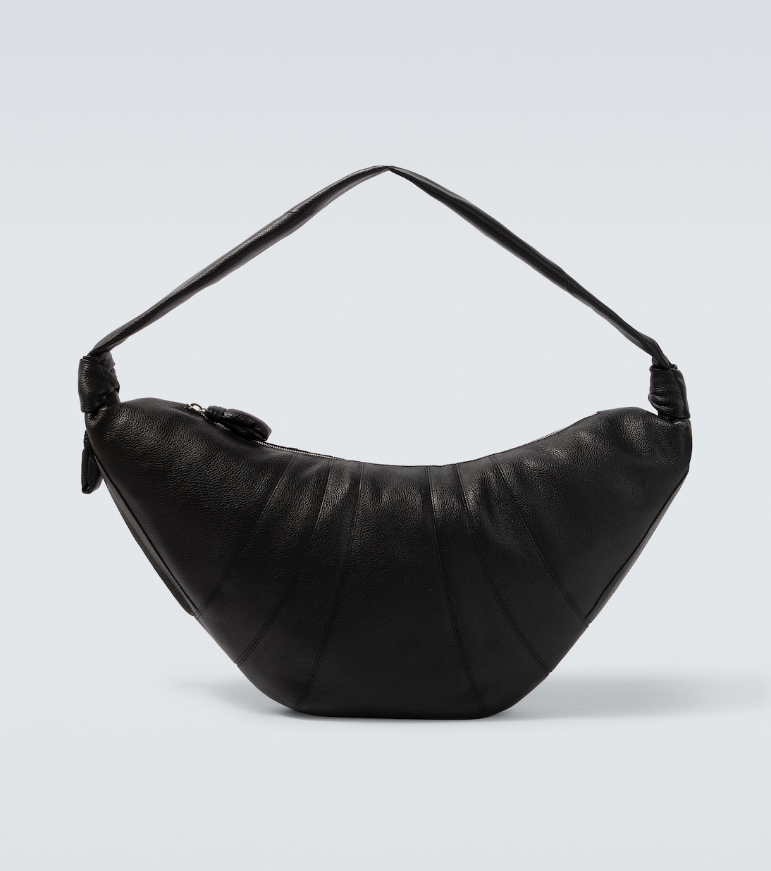 Croissant Large leather shoulder bag | Lemaire