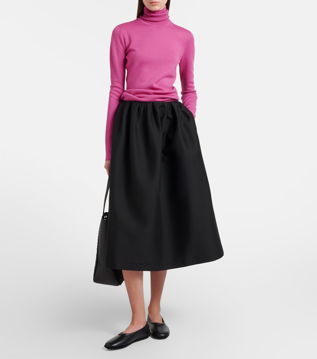 Studded leather ballet flats | Tod's