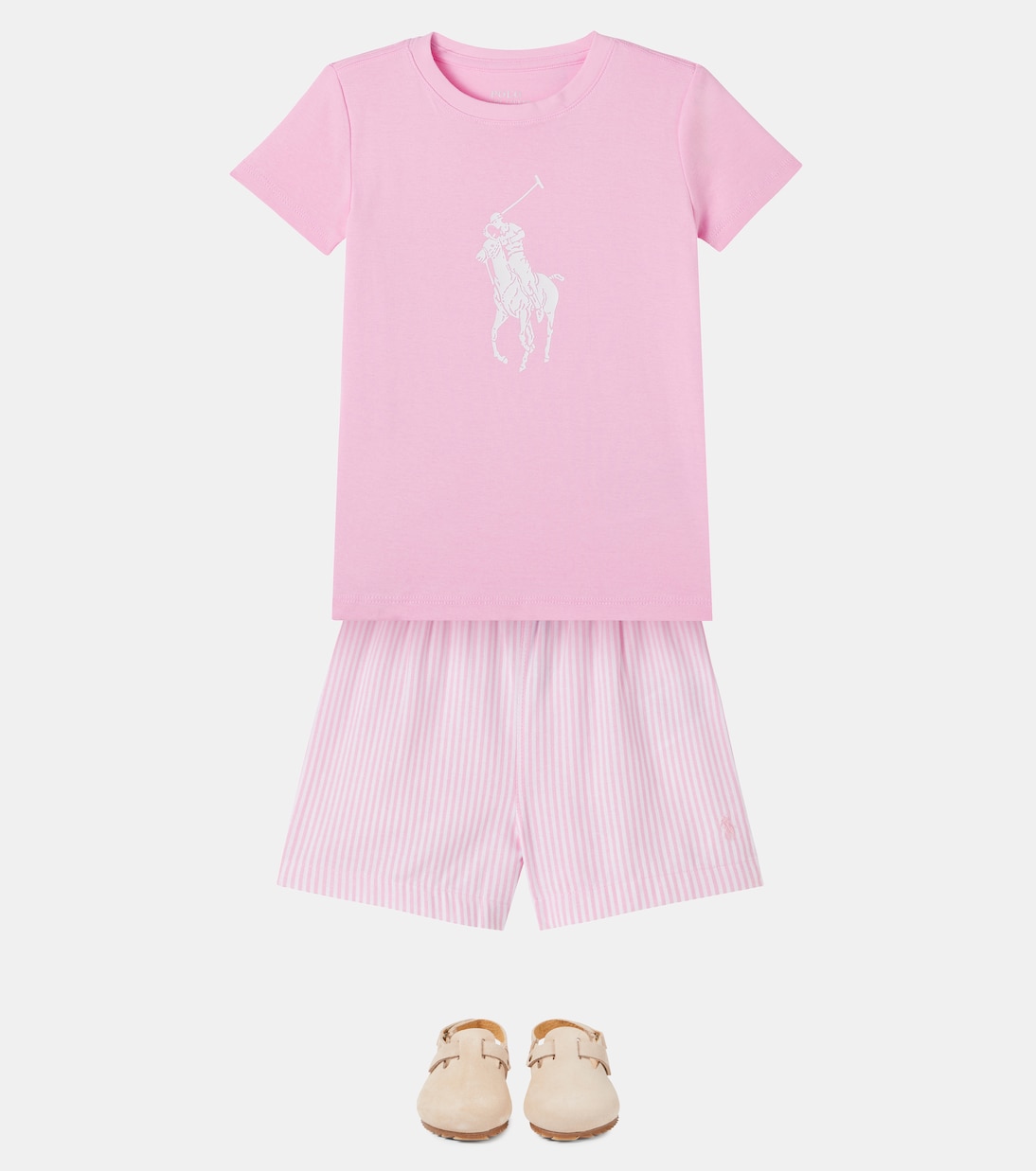 Bedruckter Pyjama aus Baumwoll-Jersey | Polo Ralph Lauren Kids