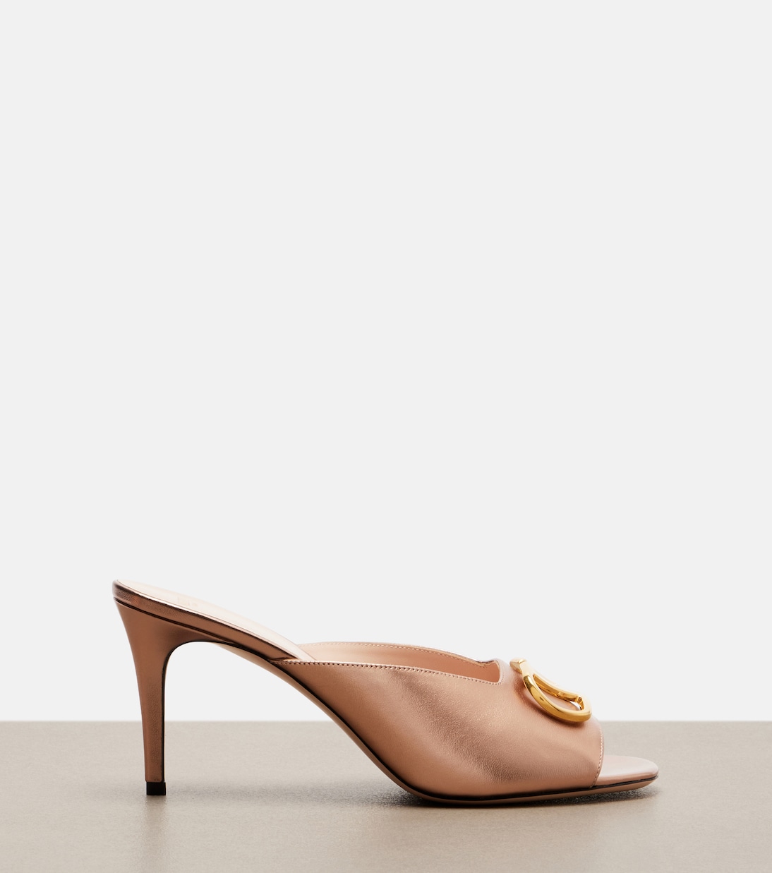 Mules VLogo en cuir | Valentino Garavani