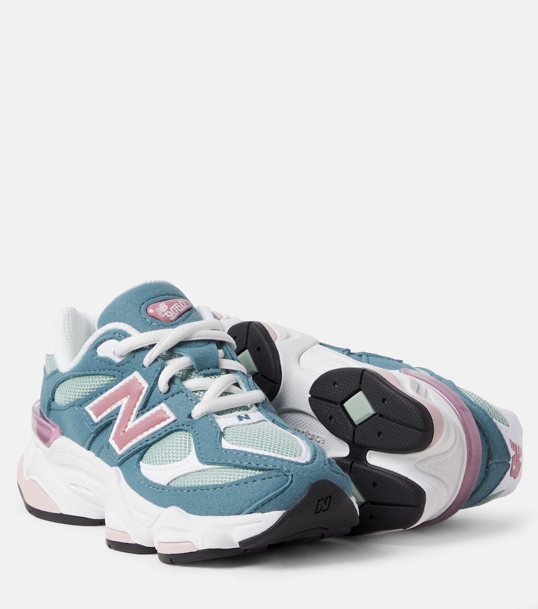 9060 Kids suede-trimmed sneakers | New Balance Kids