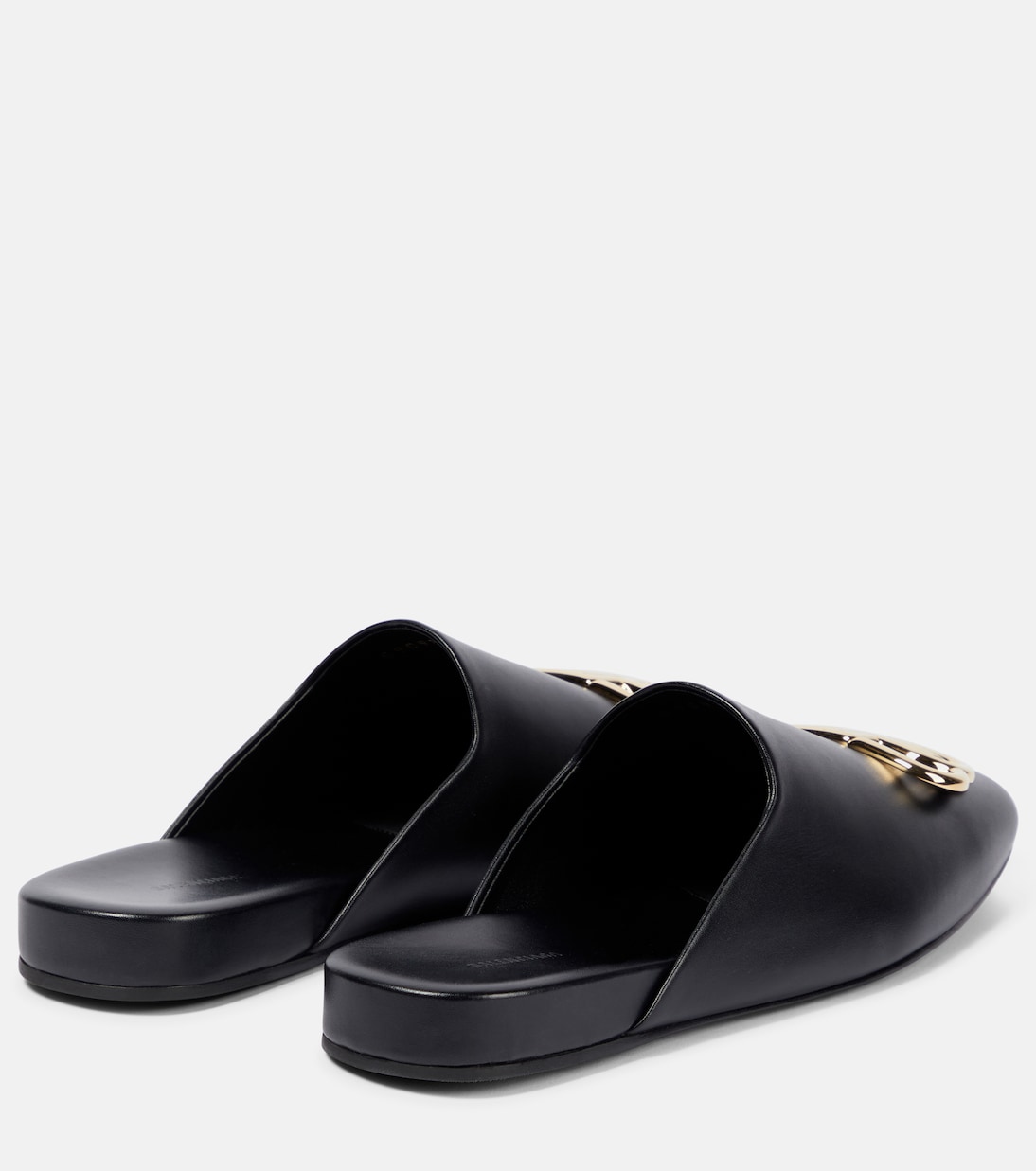 Slippers BB Cosy aus Leder | Balenciaga