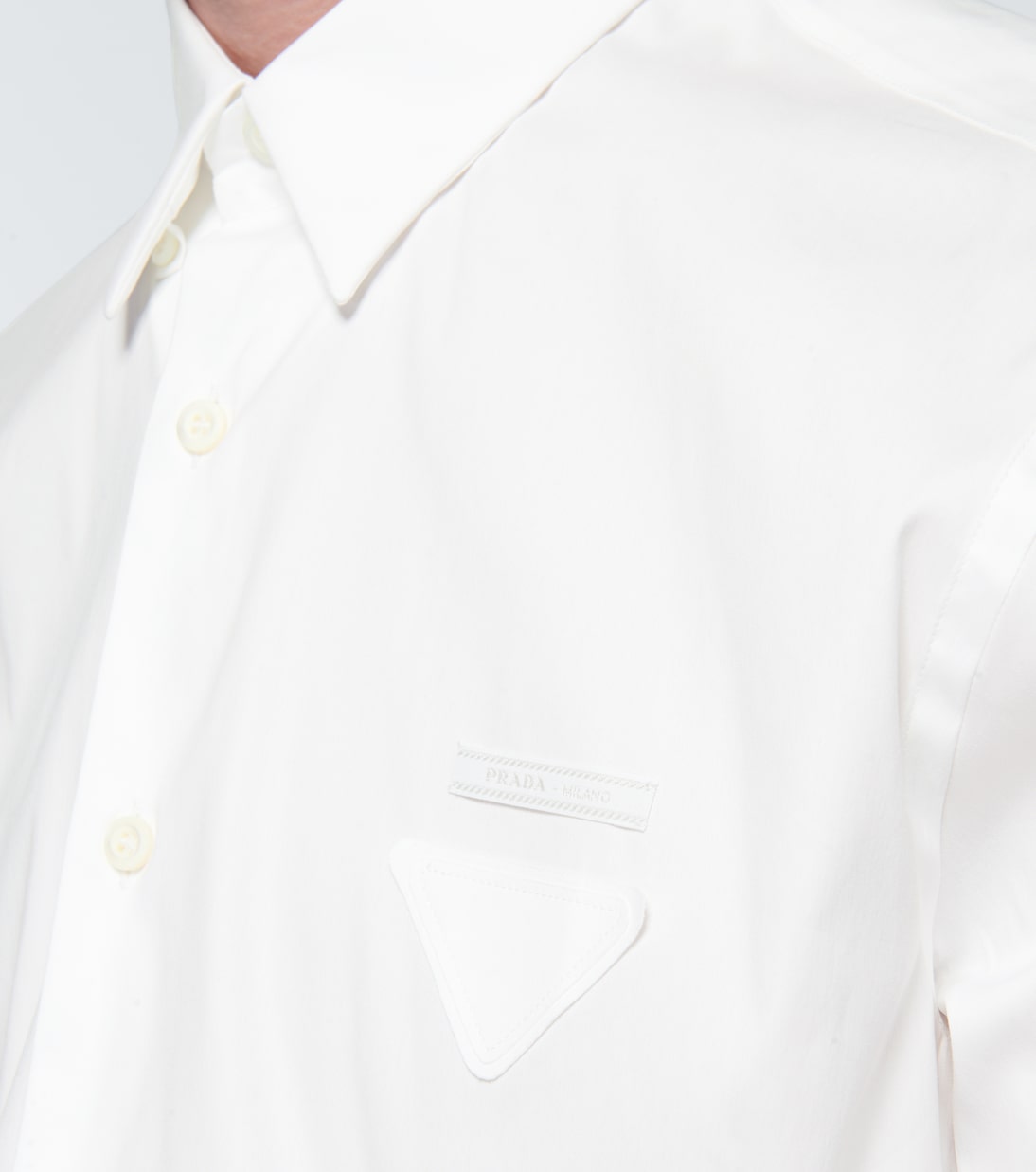 Camicia in popeline | Prada