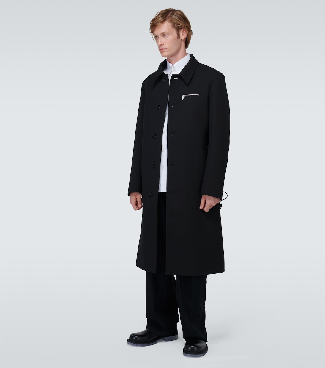 Trench-coat en laine | Raf Simons