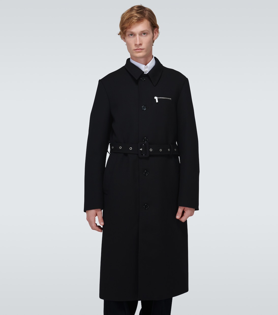 Trench-coat en laine | Raf Simons