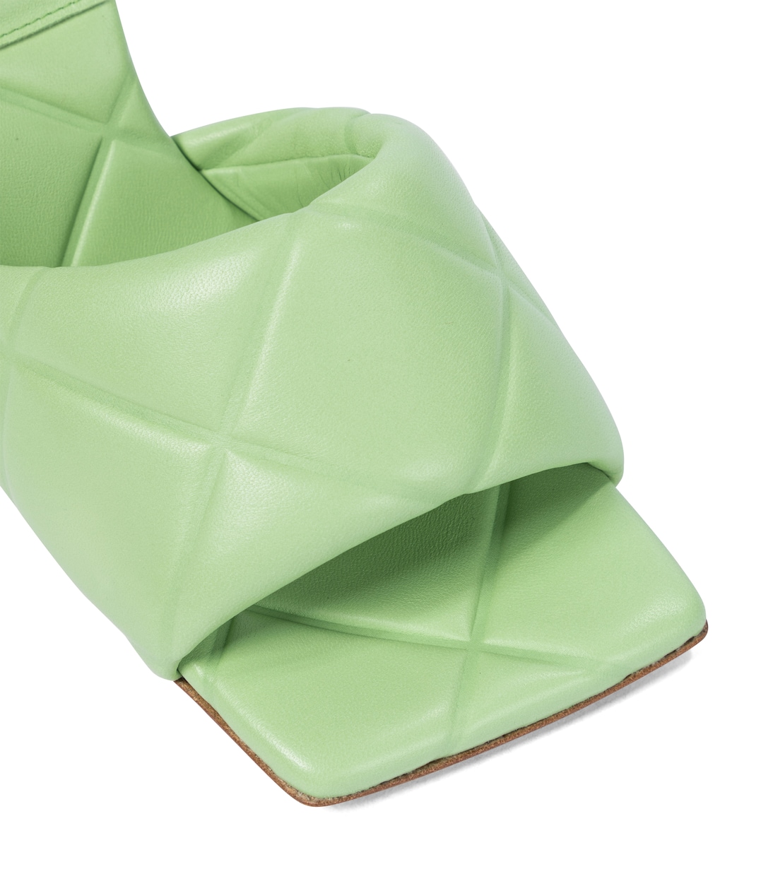 Rubber Lido leather sandals | Bottega Veneta