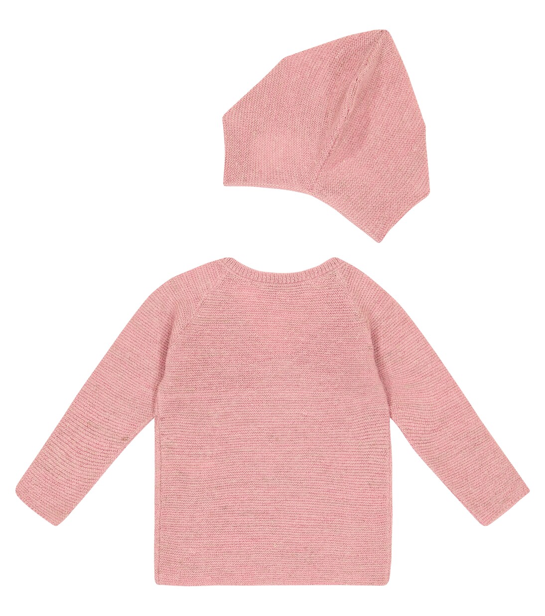 Bébé – Set Angelfish avec cardigan et bonnet | Caramel