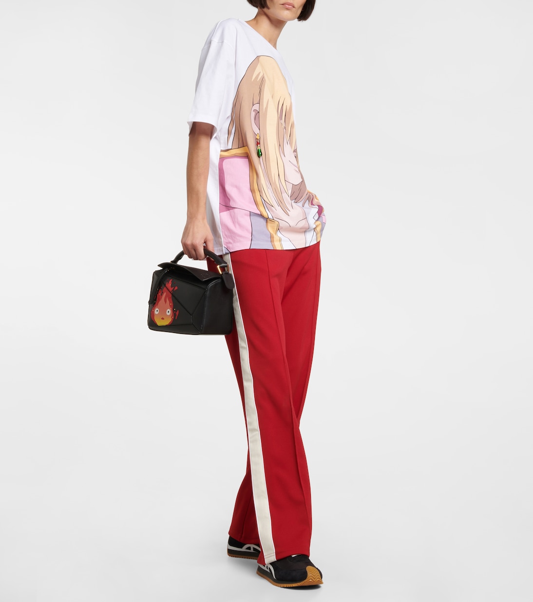 Sneakers Flow Runner mit Veloursleder | Loewe