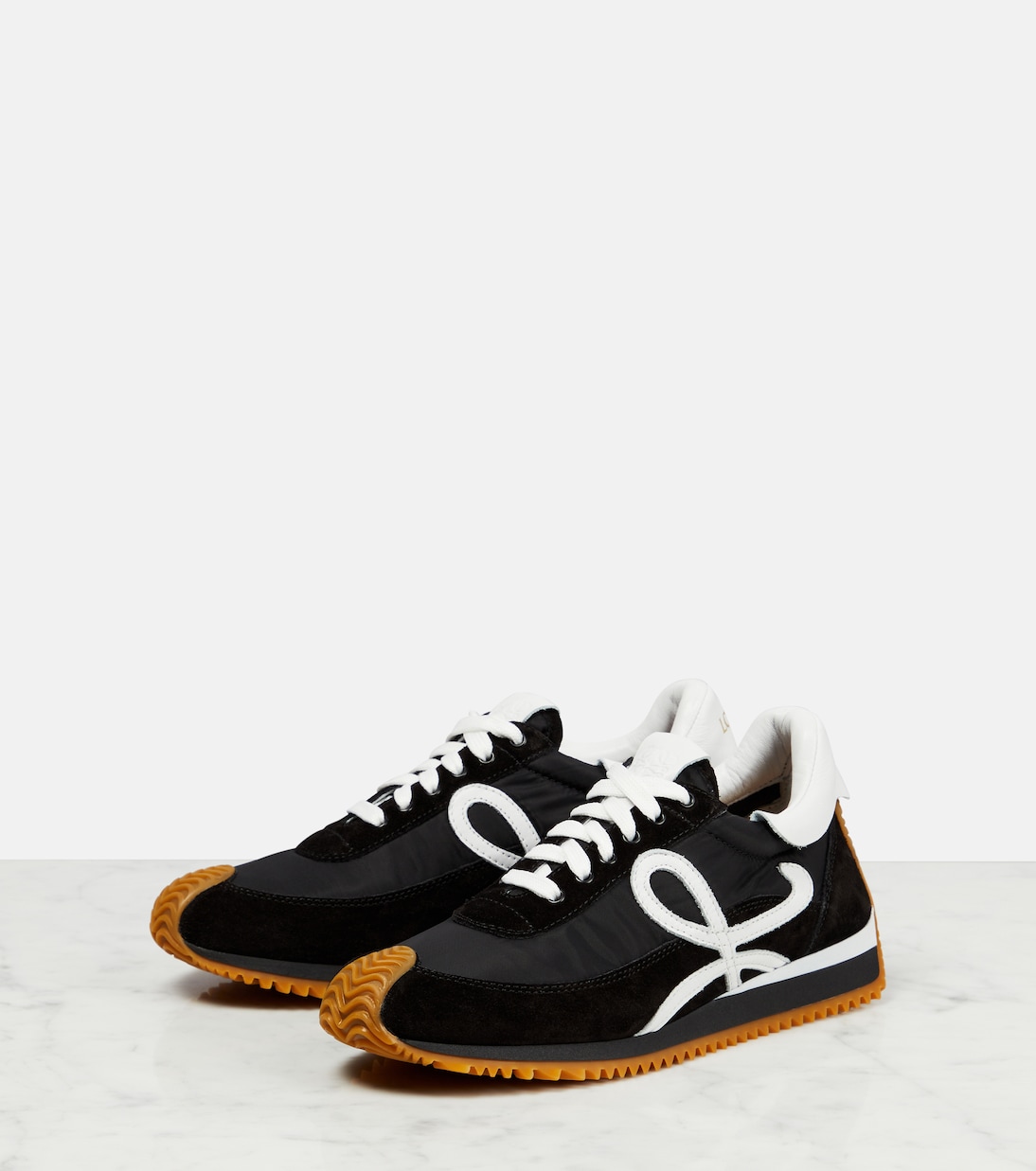 Sneakers Flow Runner mit Veloursleder | Loewe