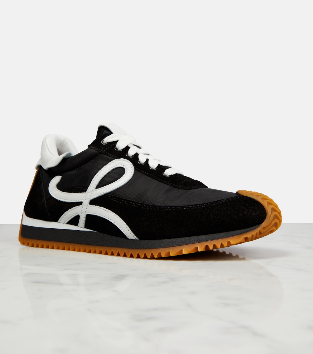Sneakers Flow Runner mit Veloursleder | Loewe