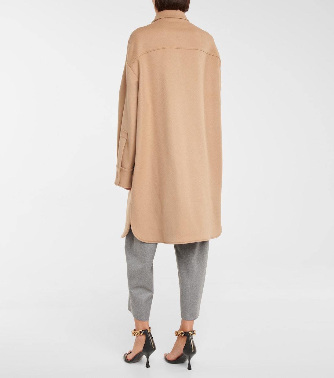 Abrigo Kerry lana de botonadura simple | Stella McCartney