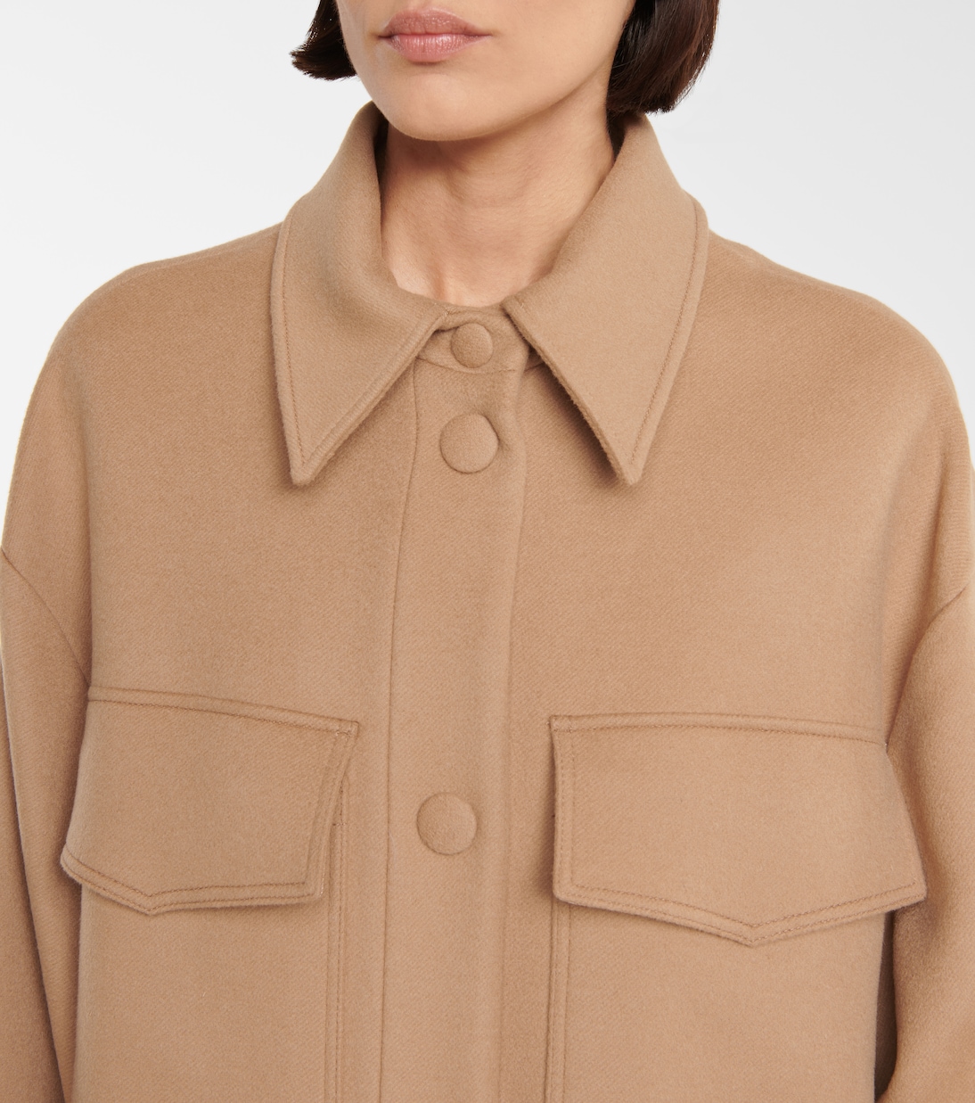 Abrigo Kerry lana de botonadura simple | Stella McCartney