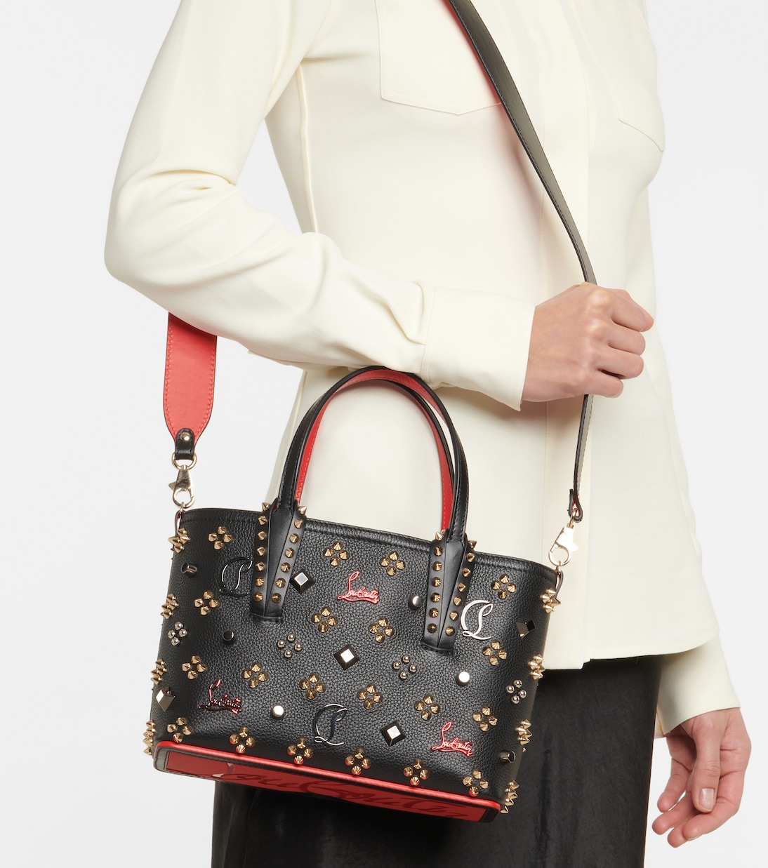 Borsa Cabata Mini in pelle | Christian Louboutin