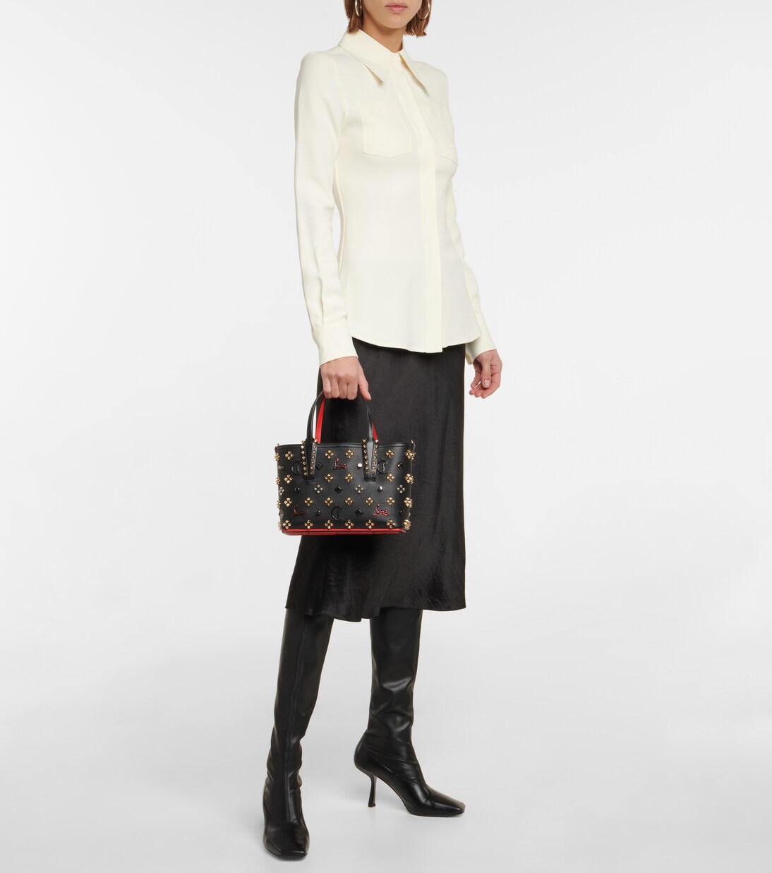Borsa Cabata Mini in pelle | Christian Louboutin