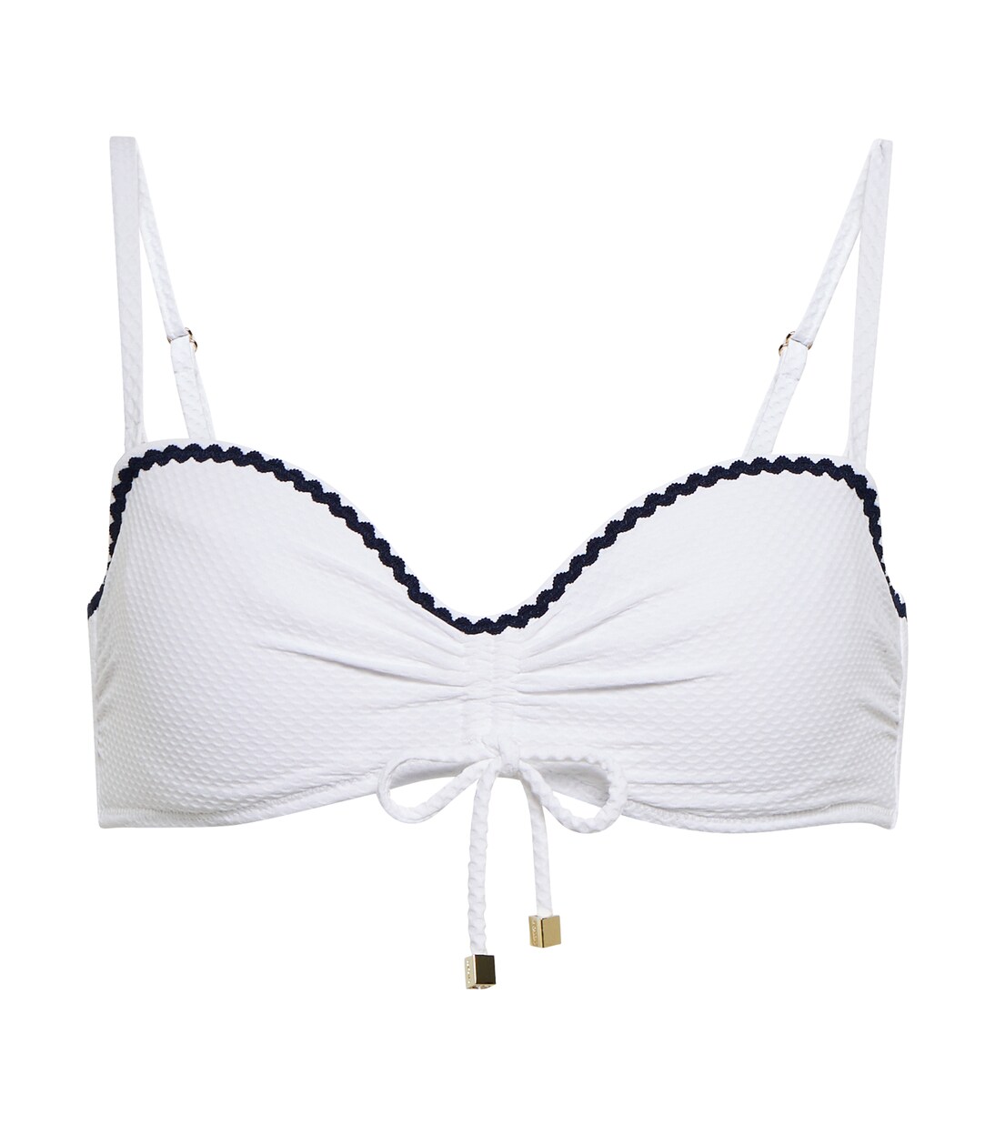Antigua scalloped bikini top | Heidi Klein