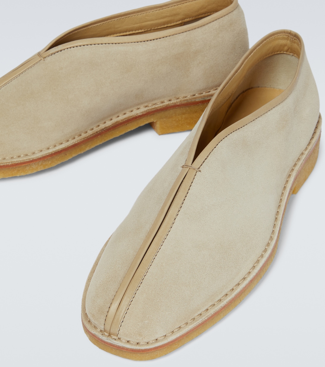 Chaussons chinois en daim | Lemaire