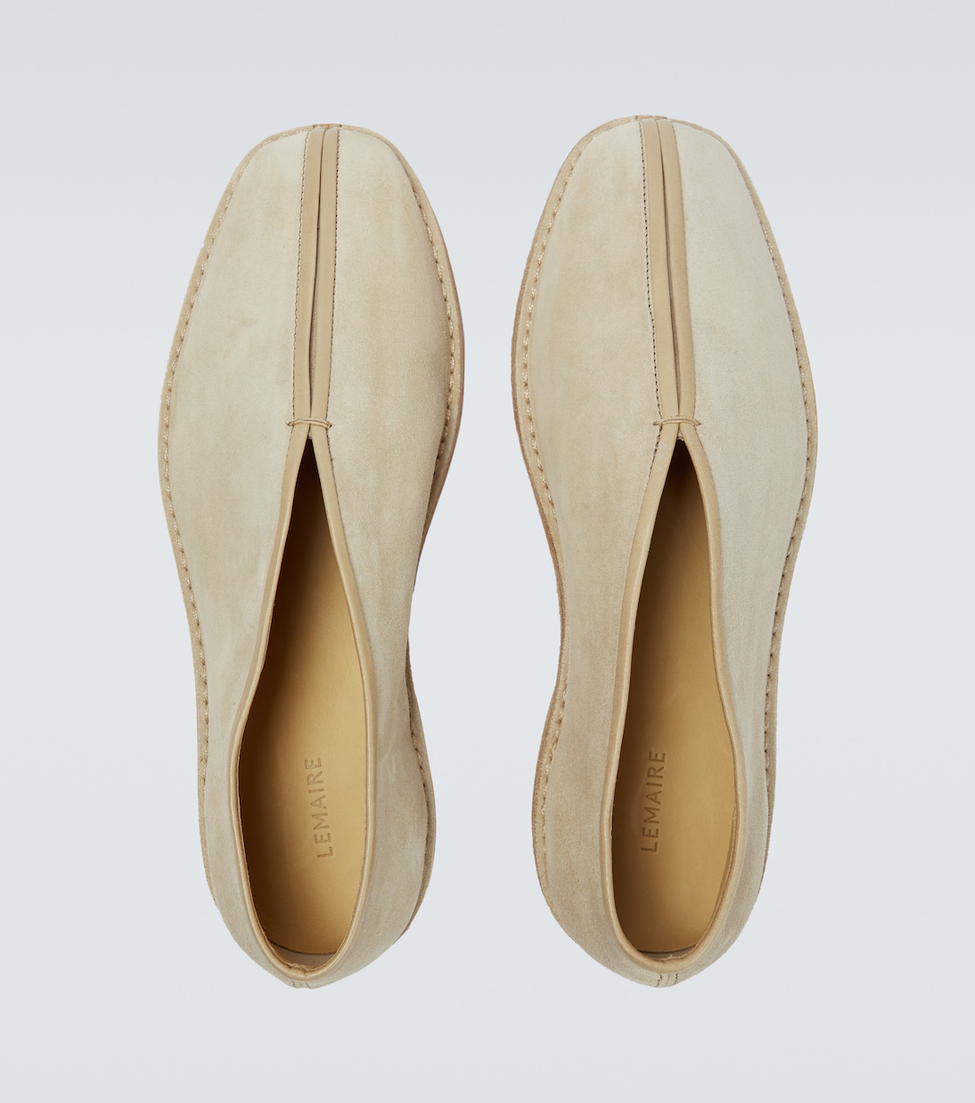 Chaussons chinois en daim | Lemaire
