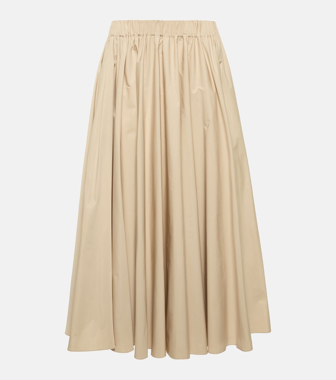 Falda midi Sunset fruncida | The Row