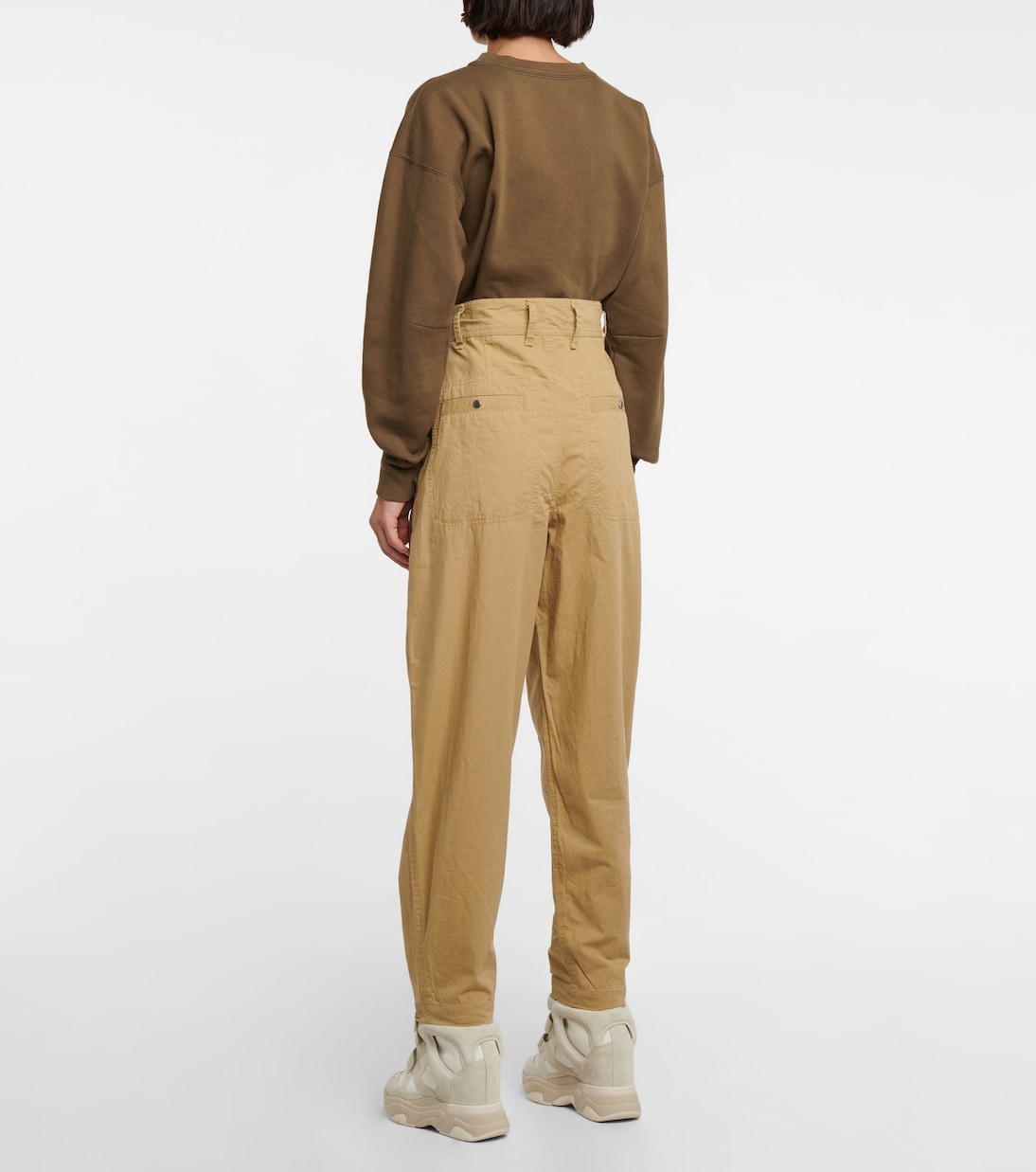 Kiana cotton tapered pants | Marant Etoile