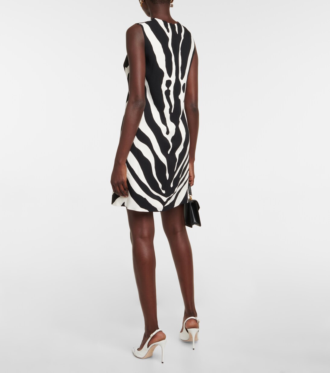 Zebra-print minidress | Dolce&Gabbana