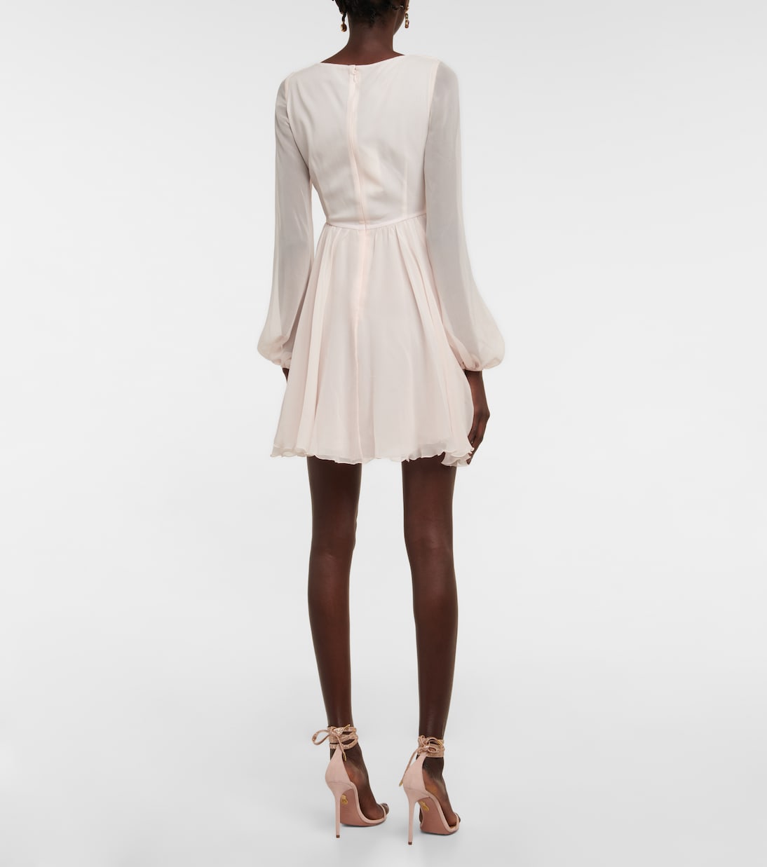 Bow-detail ruched minidress | Giambattista Valli