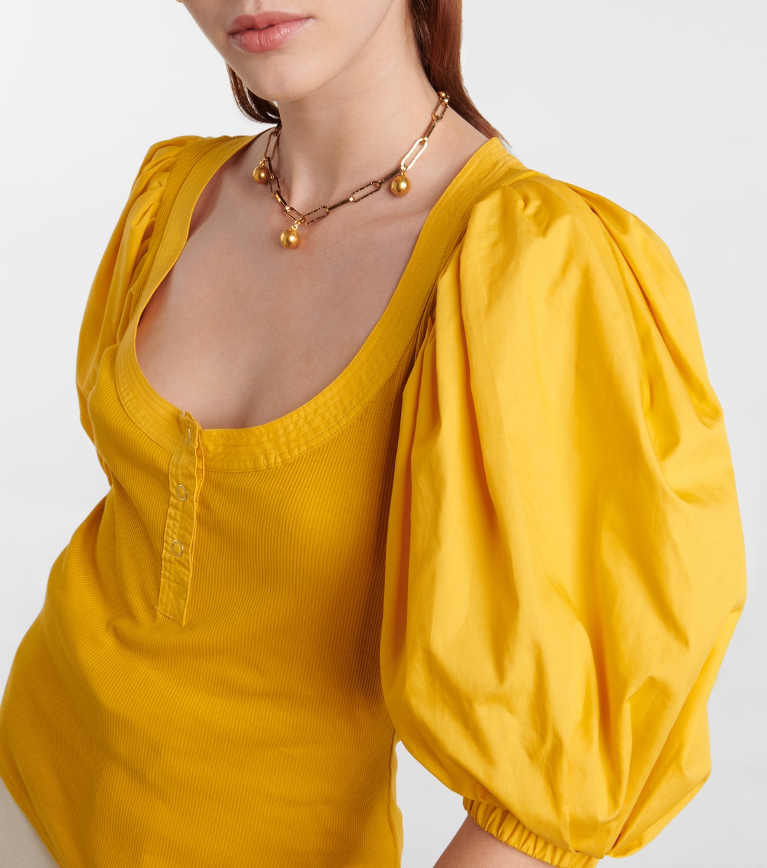 Top Janette de algodón y popelín | Ulla Johnson