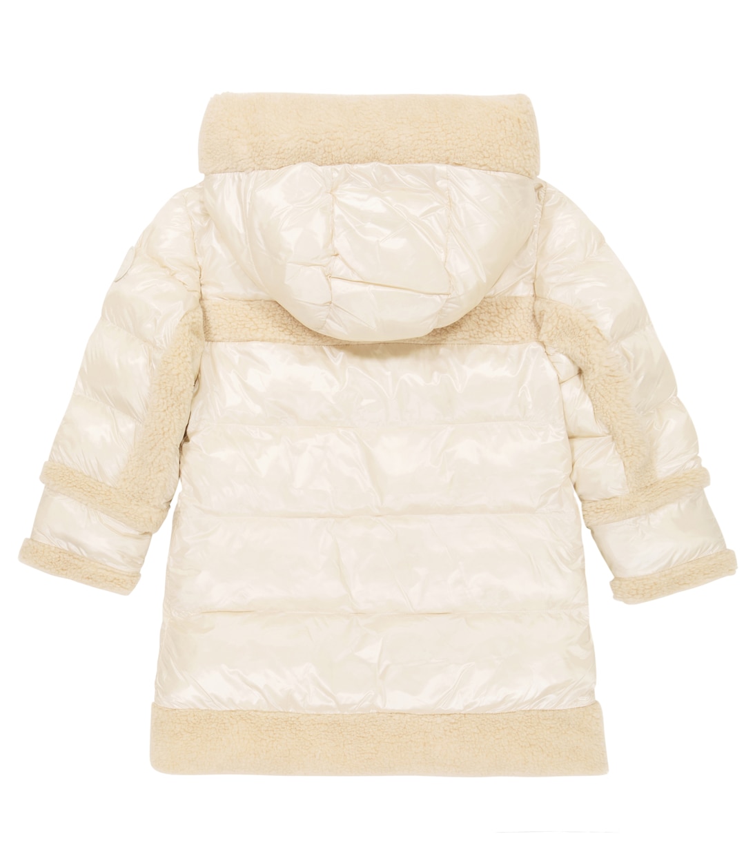 Wattierter Mantel mit Faux Shearling | Woolrich Kids