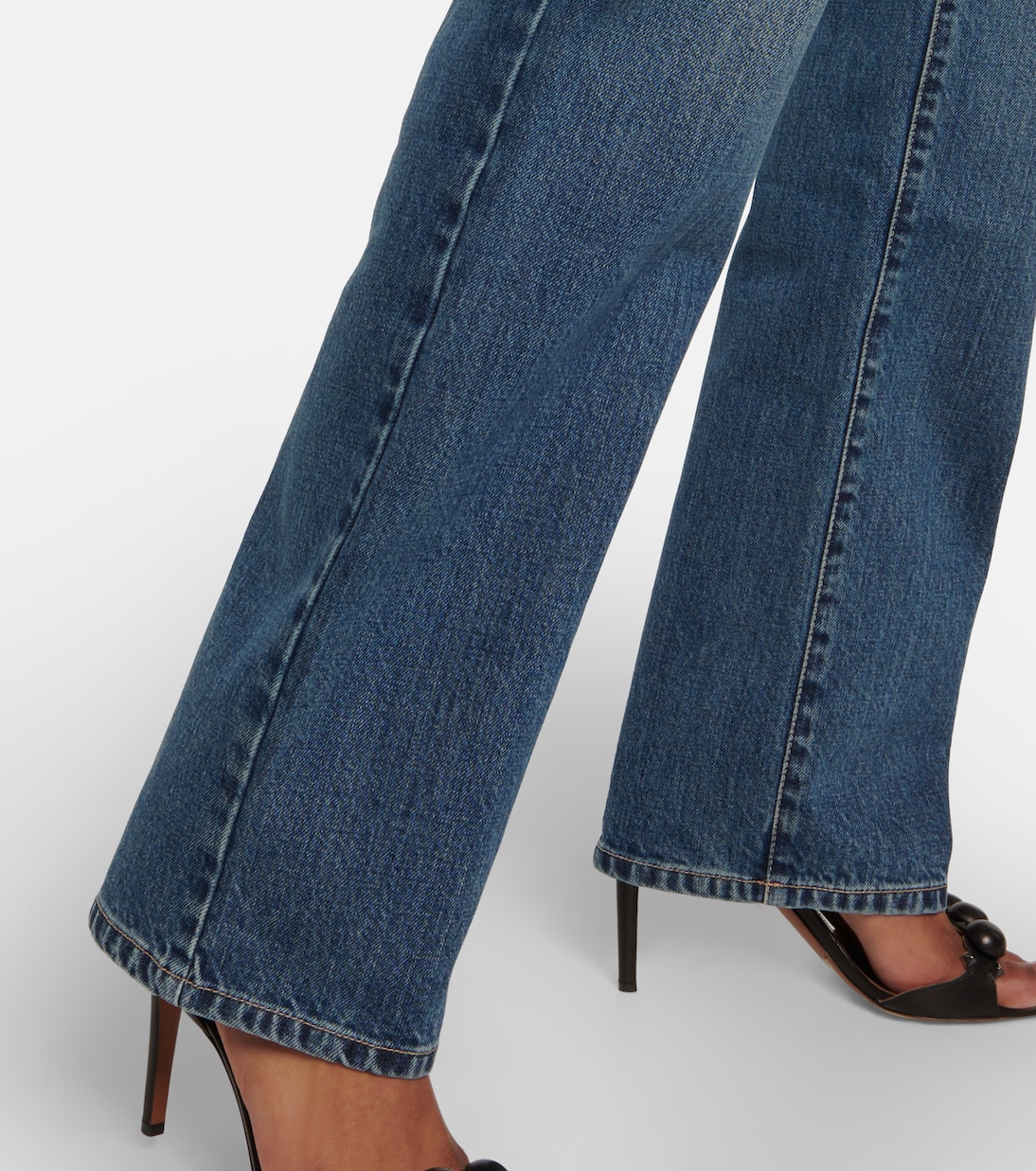 Jean droit Lover à taille basse | Alaïa