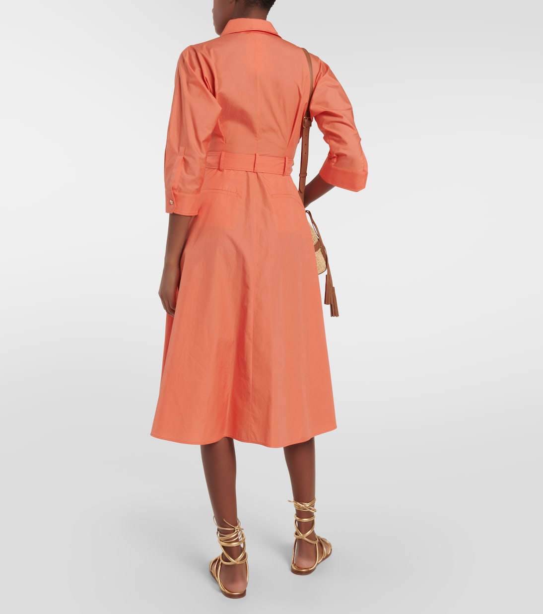 Hemdblusenkleid Flavio aus Baumwollpopeline | Max Mara