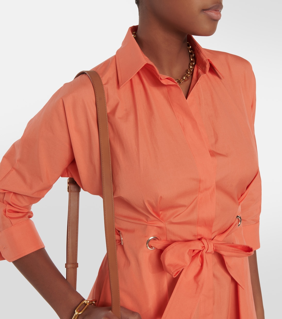 Hemdblusenkleid Flavio aus Baumwollpopeline | Max Mara
