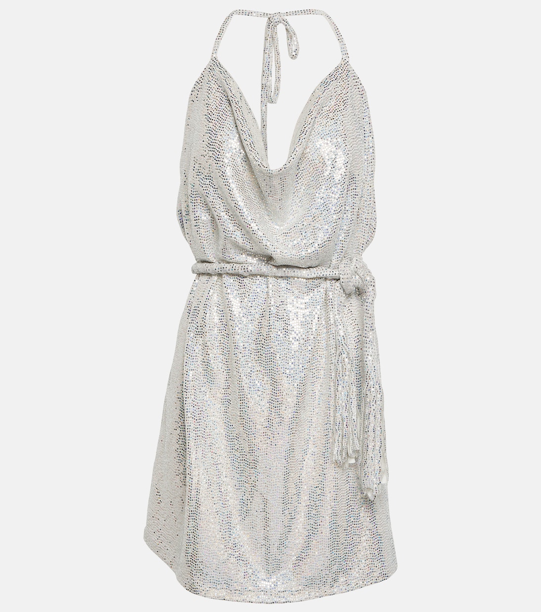 Sequined halterneck minidress | Dodo Bar Or
