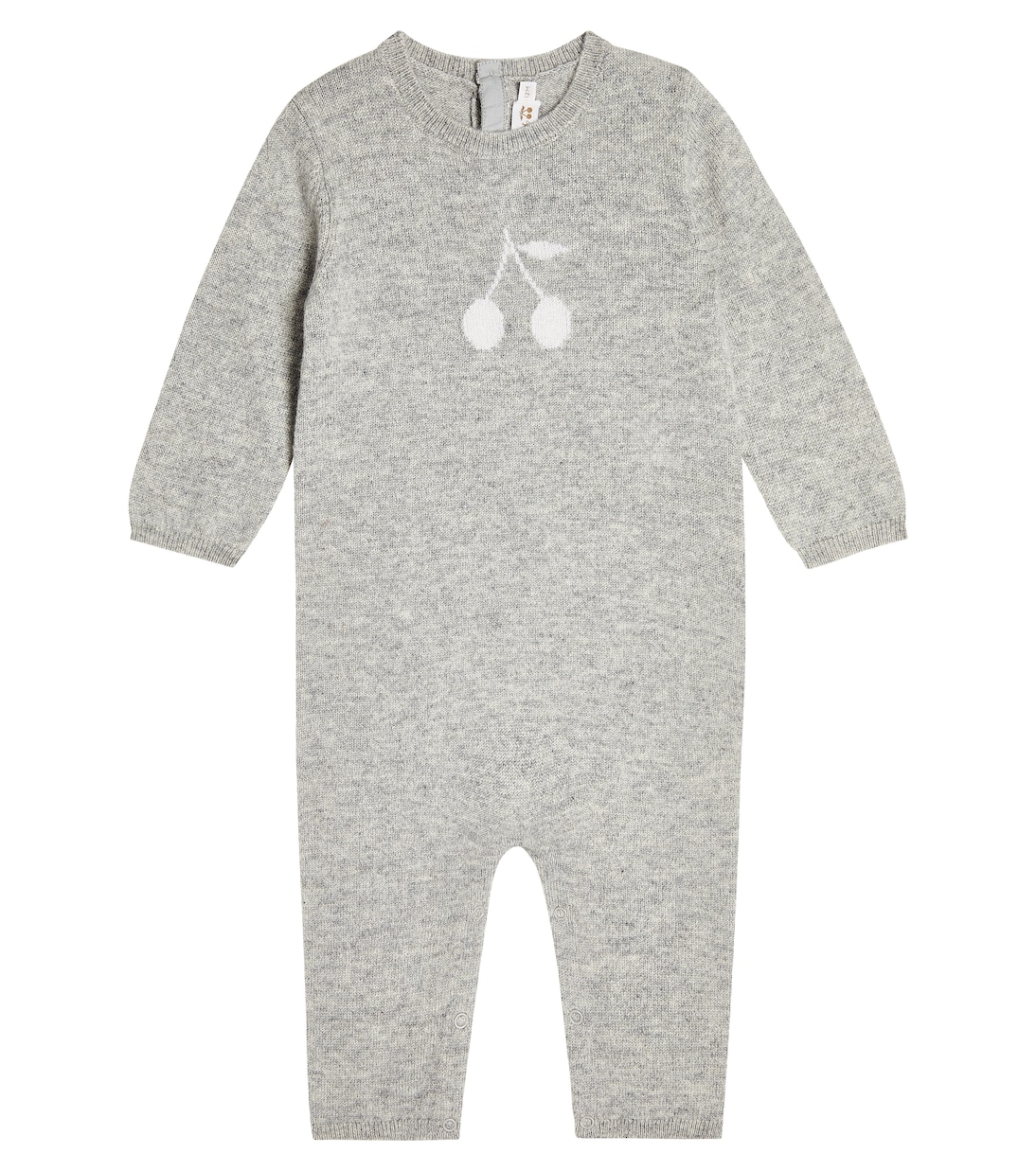 Baby intarsia cashmere bodysuit | Bonpoint