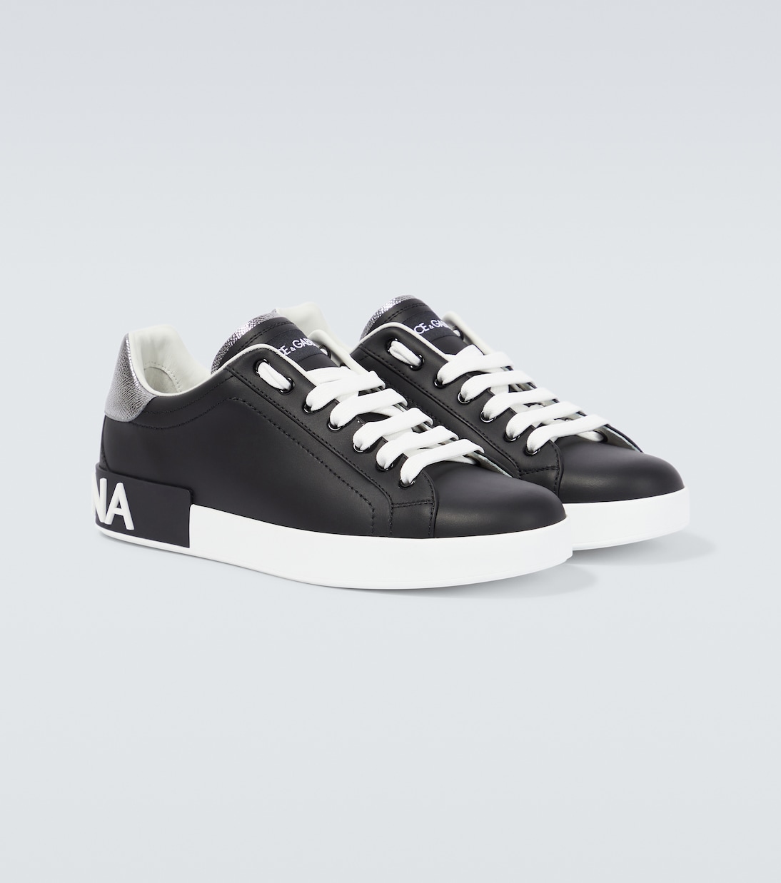 Baskets Portofino en cuir | Dolce&Gabbana
