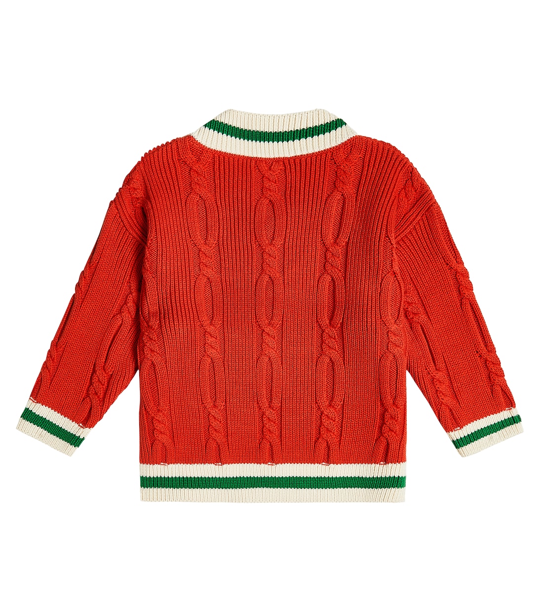 Jersey en punto de algodón bordado | Mini Rodini