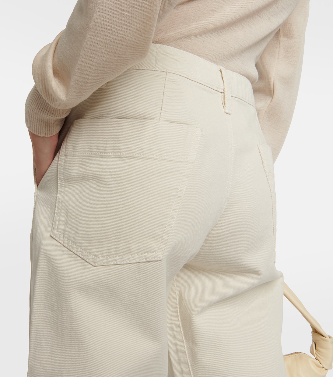 Jeans rectos de tiro alto | Lemaire