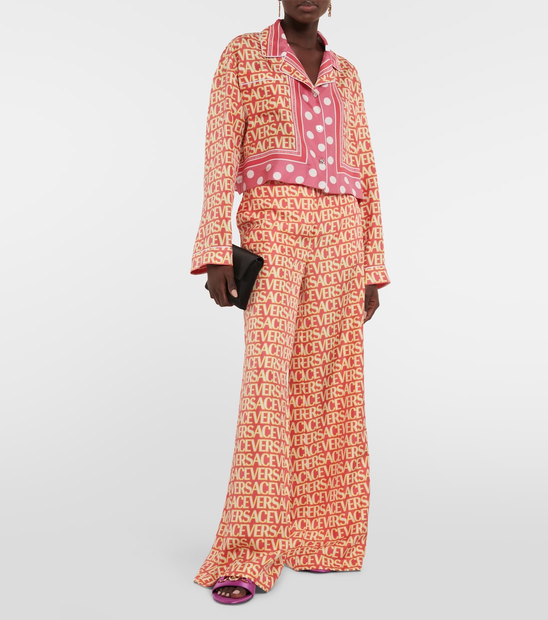 Hemd aus Seide | Versace