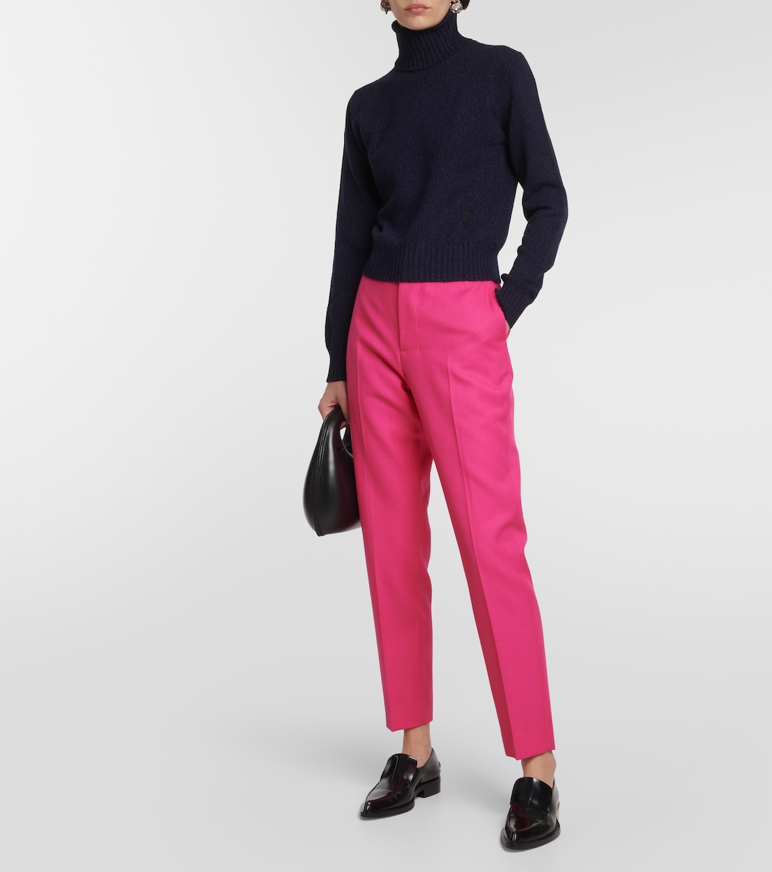Pull Ami de Cœur en cachemire et laine | Ami Paris